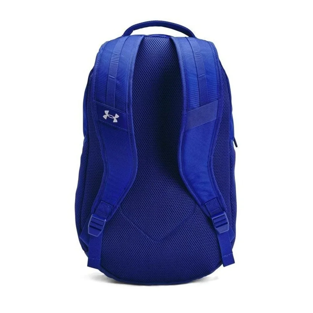 NEW Under Armour Hustle 6.0 Pro Backpack Royal Blue White School Travel Everyday